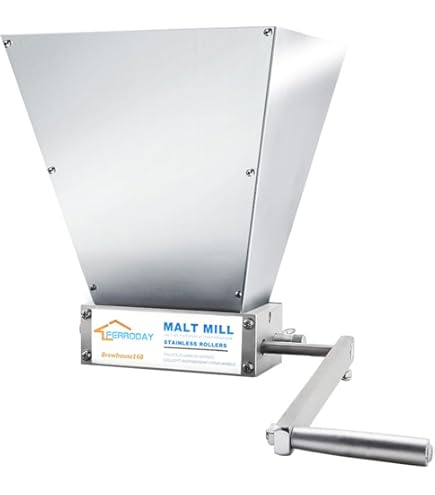 Amazon.co.jp: WJW 麦芽粉砕機、穀物麦芽ミル粉砕機 ステンレス鋼麦芽